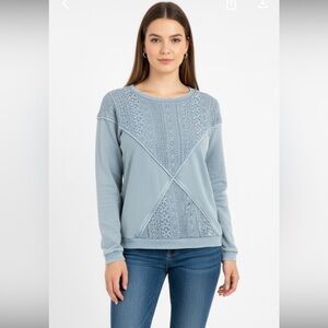 RXB medium vintage style embroidered sweatshirt